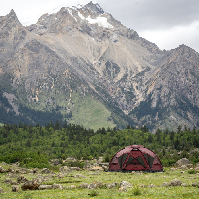 POMOLY Dome X4 Pro | Tente de camping autonome en forme de dôme | Nouveauté POMOLY 2024