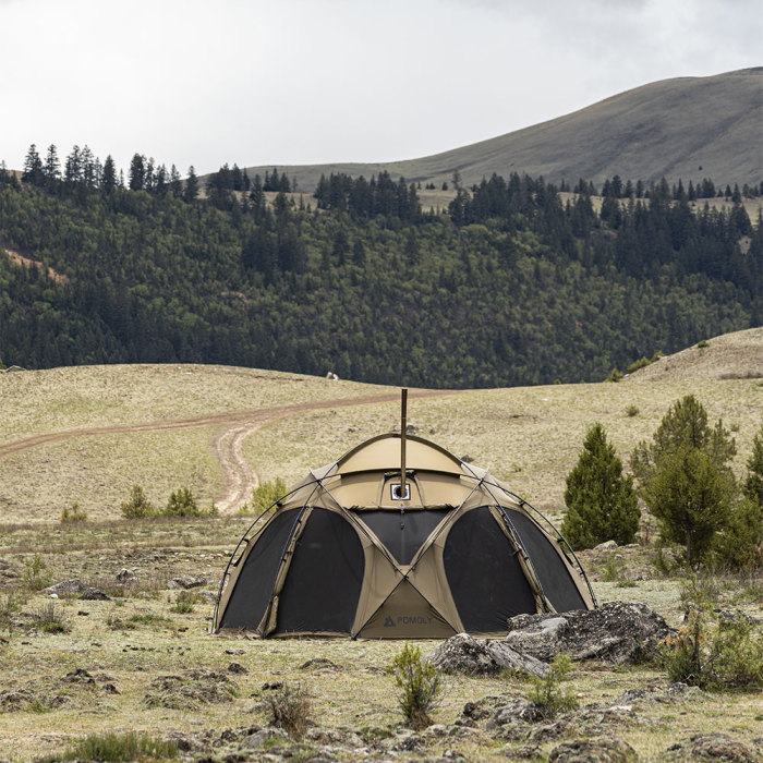 POMOLY Sphere X8 | Tente de camping autoportante en forme de dôme 8P | Nouveauté POMOLY 2025