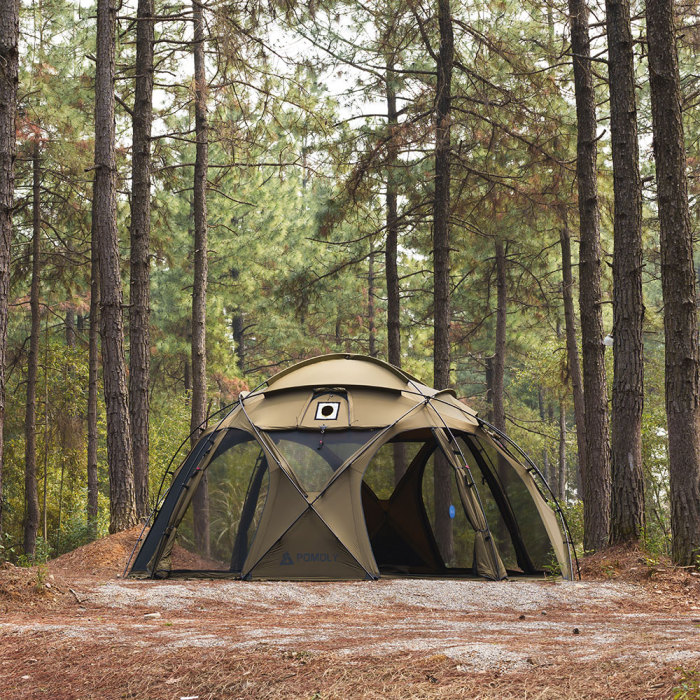 POMOLY Sphere X8 | Tente de camping autoportante en forme de dôme 8P | Nouveauté POMOLY 2025