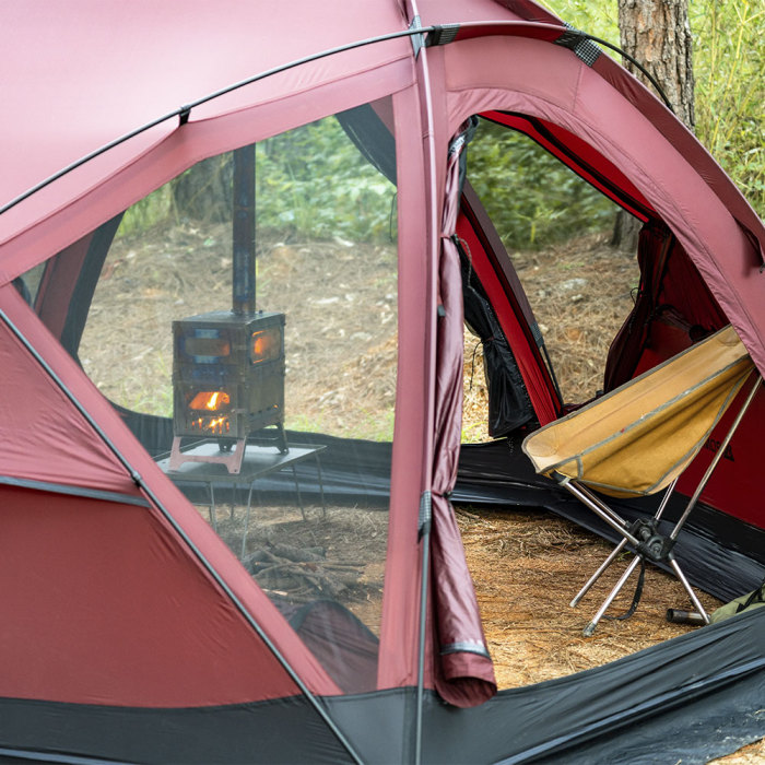 POMOLY Dome X4 Pro | Tente de camping autonome en forme de dôme | Nouveauté POMOLY 2024