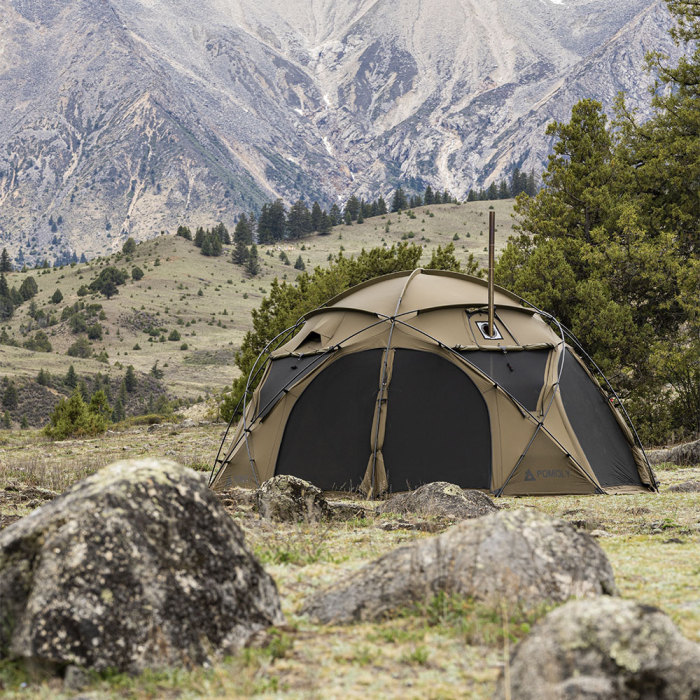 POMOLY Sphere X8 | Tente de camping autoportante en forme de dôme 8P | Nouveauté POMOLY 2025