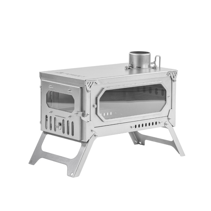 【Pré-commander】T-Brick Mini 2.0 | Version étendue | Réchaud en titane pour camping sous tente chaude | Nouveauté POMOLY 2024