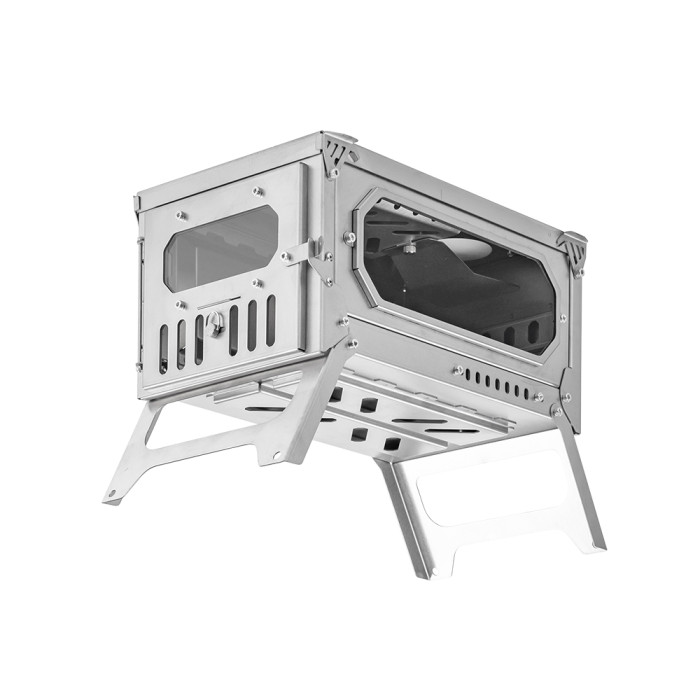 【Pré-commander】T-Brick Mini 2.0 | Version étendue | Réchaud en titane pour camping sous tente chaude | Nouveauté POMOLY 2024