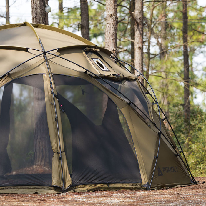 POMOLY Sphere X8 | Tente de camping autoportante en forme de dôme 8P | Nouveauté POMOLY 2025