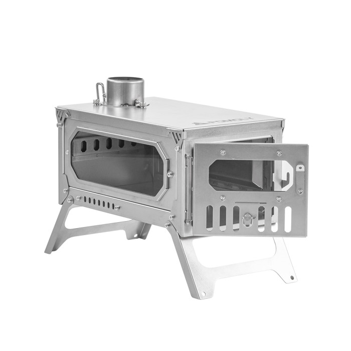 【Pré-commander】T-Brick Mini 2.0 | Version étendue | Réchaud en titane pour camping sous tente chaude | Nouveauté POMOLY 2024