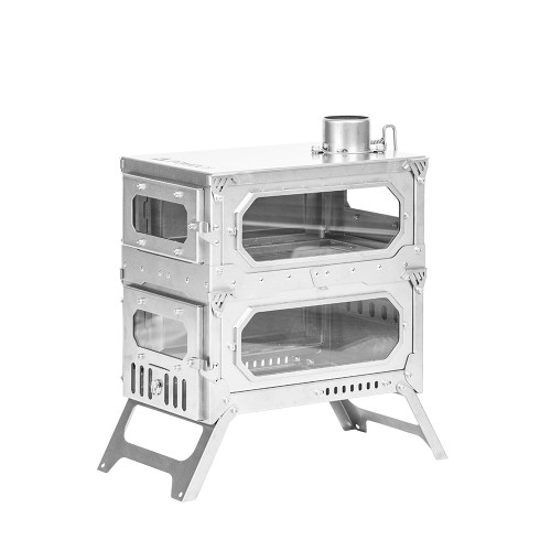 【Pré-commander】T-Brick Mini 2.0 | Version étendue | Réchaud en titane pour camping sous tente chaude | Nouveauté POMOLY 2024