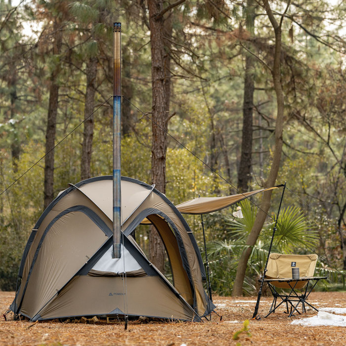 LEO 2 | 20D Tente de poêle à bois de camping | POMOLY Nouvelle Arrivée 2024