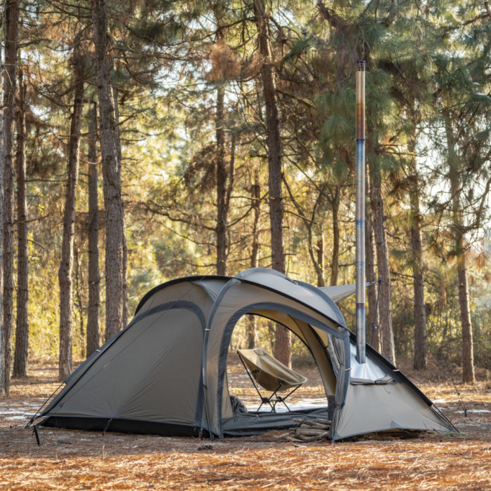 LEO 2 | 20D Tente de poêle à bois de camping | POMOLY Nouvelle Arrivée 2024