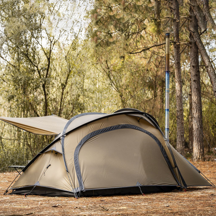 LEO 2 | 20D Tente de poêle à bois de camping | POMOLY Nouvelle Arrivée 2024