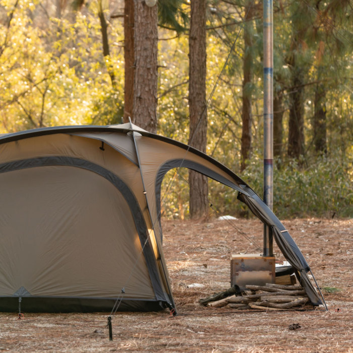 LEO 2 | 20D Tente de poêle à bois de camping | POMOLY Nouvelle Arrivée 2024