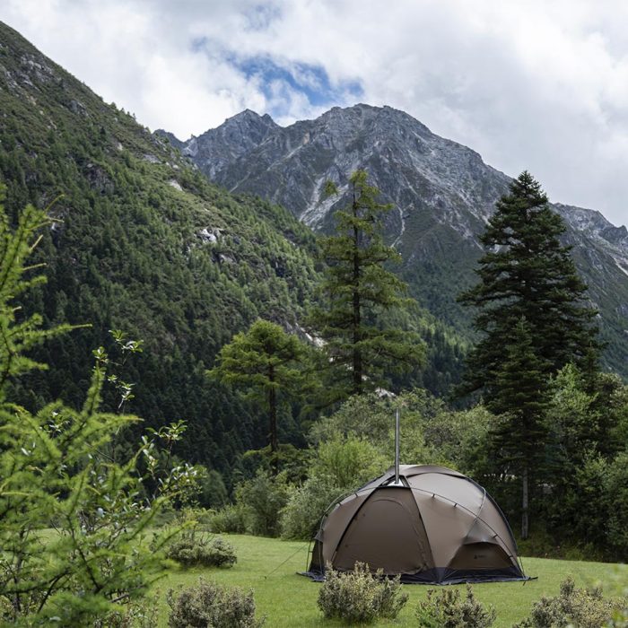 Dome X6 | Tente chaude dôme autoportante | POMOLY Nouveauté 2023