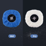Floor Mopping Robot Intelligent Cleaning Robot Floor Mopping Machine Wet Dry Robot Mop 4000mAh USB Charging T4