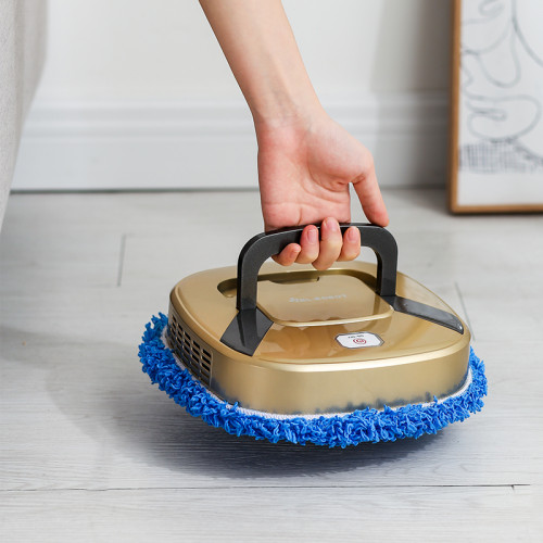 Floor Mopping Robot Intelligent Cleaning Robot Floor Mopping Machine Wet Dry Robot Mop 4000mAh USB Charging T4