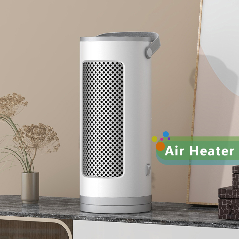 LED Electric Heater Household Portable 3 Gear Adjustable Electric Heater Air Circulation Tower Fan Slience Heating Air Cooler Thanksgiving Halloween Christmas Gift Fall Winter Essential