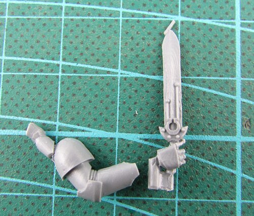 Ultramarines Praetorian Breacher Shields bits - Gladius with Arm