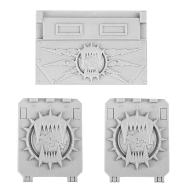 World Eaters Legion Rhino Doors and Front Plate