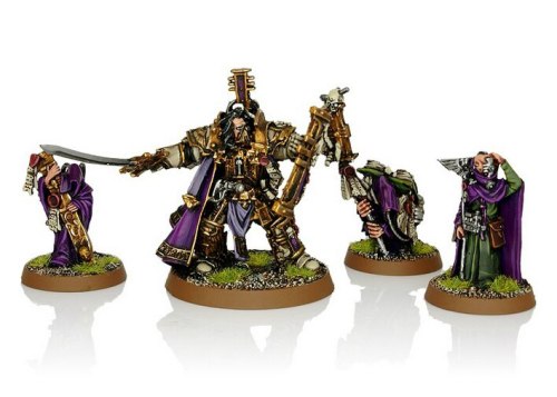 INQUISITOR LORD HECTOR REX AND RETINUE