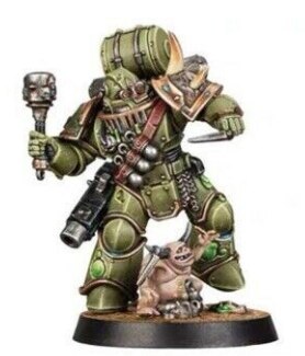 Space Marine Heroes Series 3  JAPAN EXCLUSIVE  DEATH GUARD the second