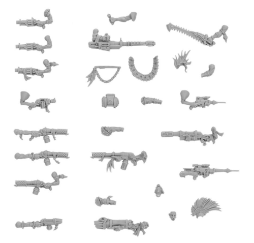 Necromunda Escher Weapons Set 2
