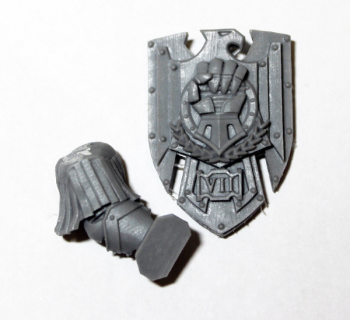 Imperial Fists Legion Cataphractii Storm Shields bits
