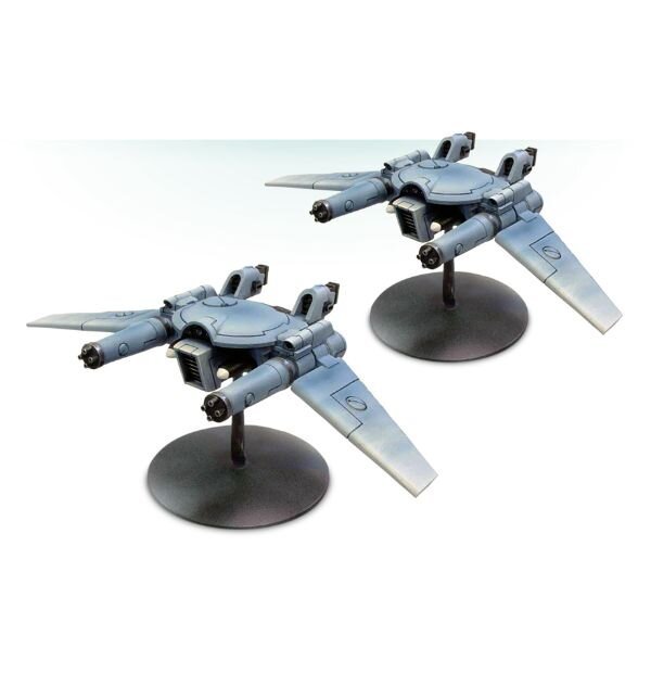 TAU REMORA DRONE STEALTH FIGHTERS(Clear Material)
