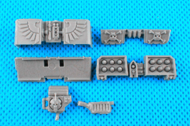 US$ 4.99 - Dark Angels Terminator Deathwing Command Squad Cyclone