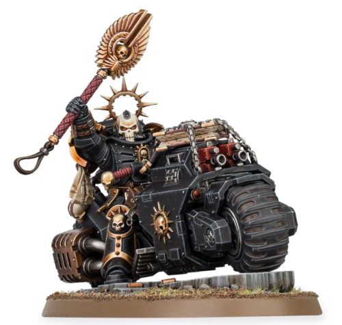 Primaris Chaplain on Bike