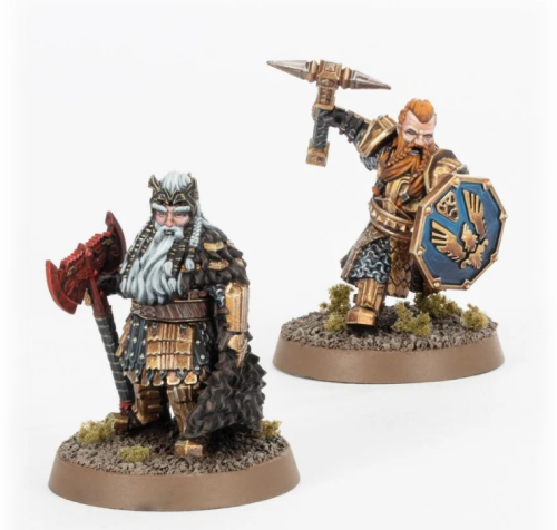 King Dáin Ironfoot and Thorin III 'Stonehelm'