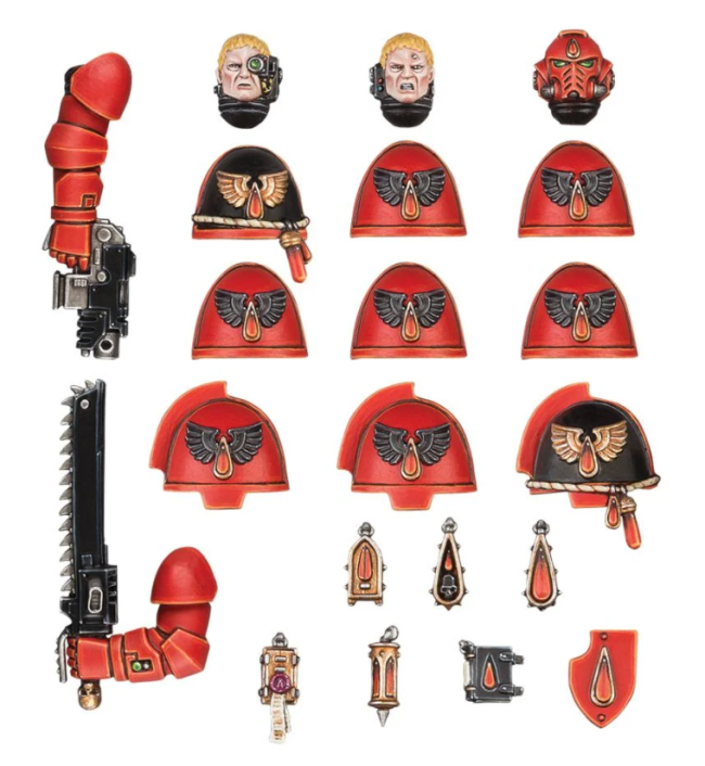 Blood Angels Primaris Upgrades