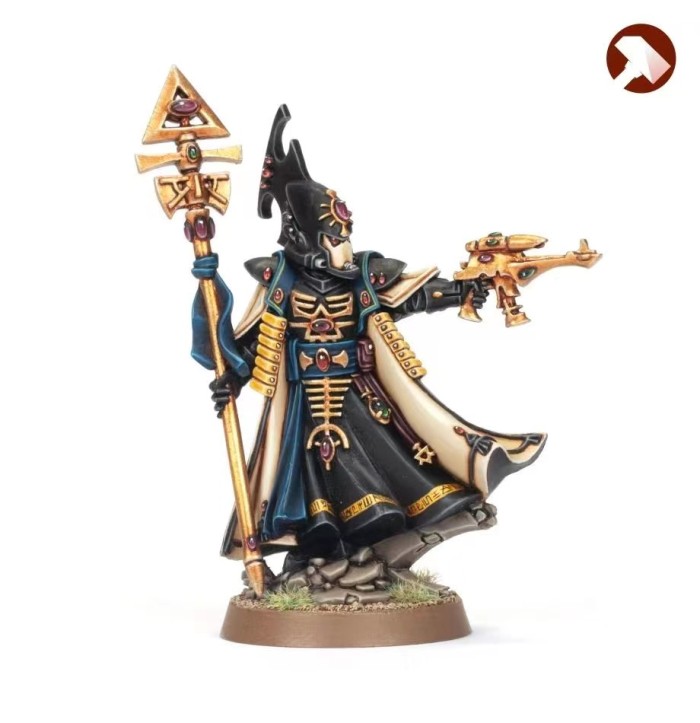 Eldar   Farseer with Staff and Shuriken Pistol