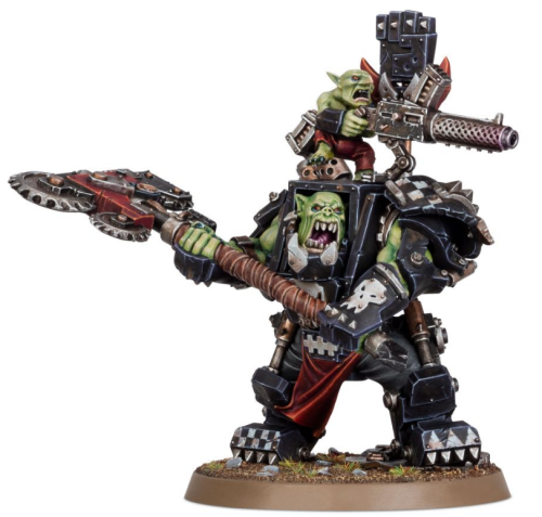 Ork Warboss in Mega Armour