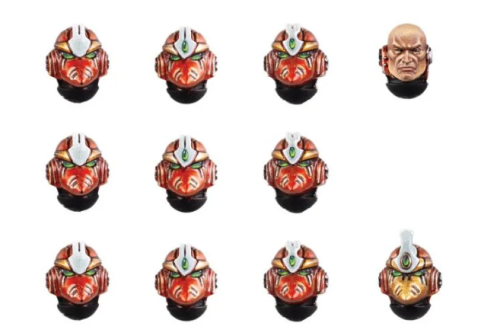 Thousand Sons MKVI Heads