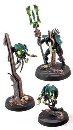 Necron   Apprentek,Plasmacyte Accelerator and Reanimator  ( upgrade kit . missing a leg part)