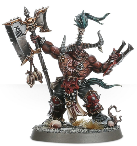 Chaos  Exalted Deathbringer with Ruinous Axe