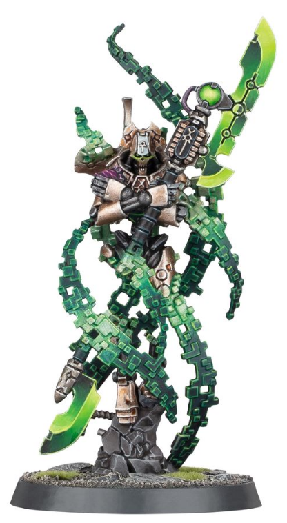 Necron  Overlord with Translocation Shroud