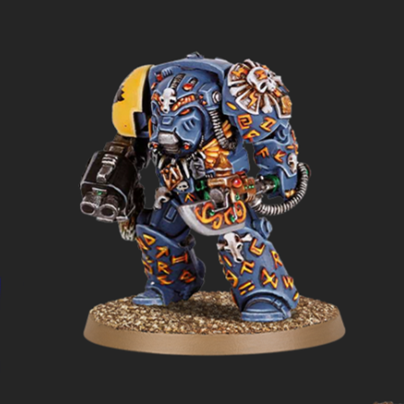 Space Wolves Rune Priest in Terminator Armour