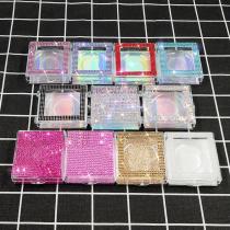 Square diamond false eyelash packaging box Lash Boxes