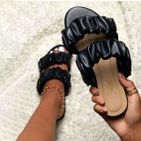 Elegant Open Toes Fashion Style Slippers 202096107