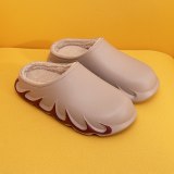 Waterproof Couple and Comfortable Cotton Fur  Slippers