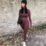 Women Long Sleeve Jogging Bodysuit Bodysuits Outfit Outfits