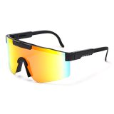 Oversized new sports sunglasses  402536