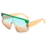 Oversized Square Gradient Classic  Sunglasse   694152