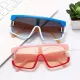 Oversized Square Gradient Classic  Sunglasse   694152