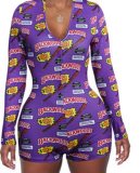 Sexy Playsuit Stretchy Pajamas Short Pajama Jumpsuit Rompers Lingerie