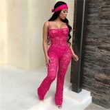 Lace Hollow Out Rompers Jumpsuits