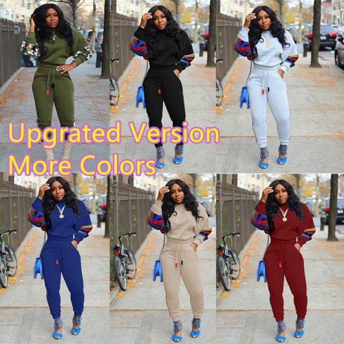 Sportwear Letter Print Tracksuit Outfits Sets Y514455