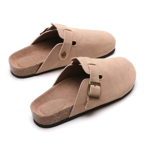 Summer Couple Cork Sandals Casual Beach Slippers