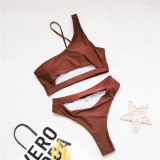 Sexy Solid Bandage Bikini  qy213344