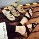 Fashion Wedge Cork Beach Slippers Sandals  11728