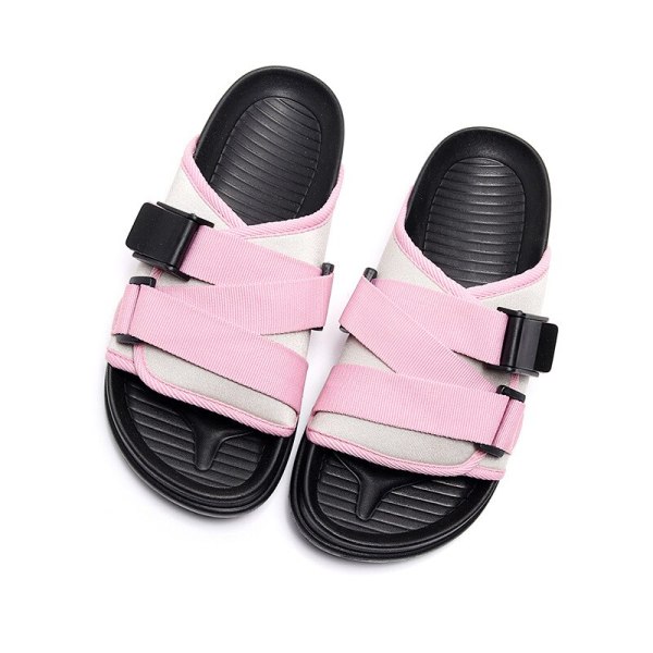 10 Style Slippers Men's Women's Velcro Breathable Lovers Outdoor Beach Slippers  1129